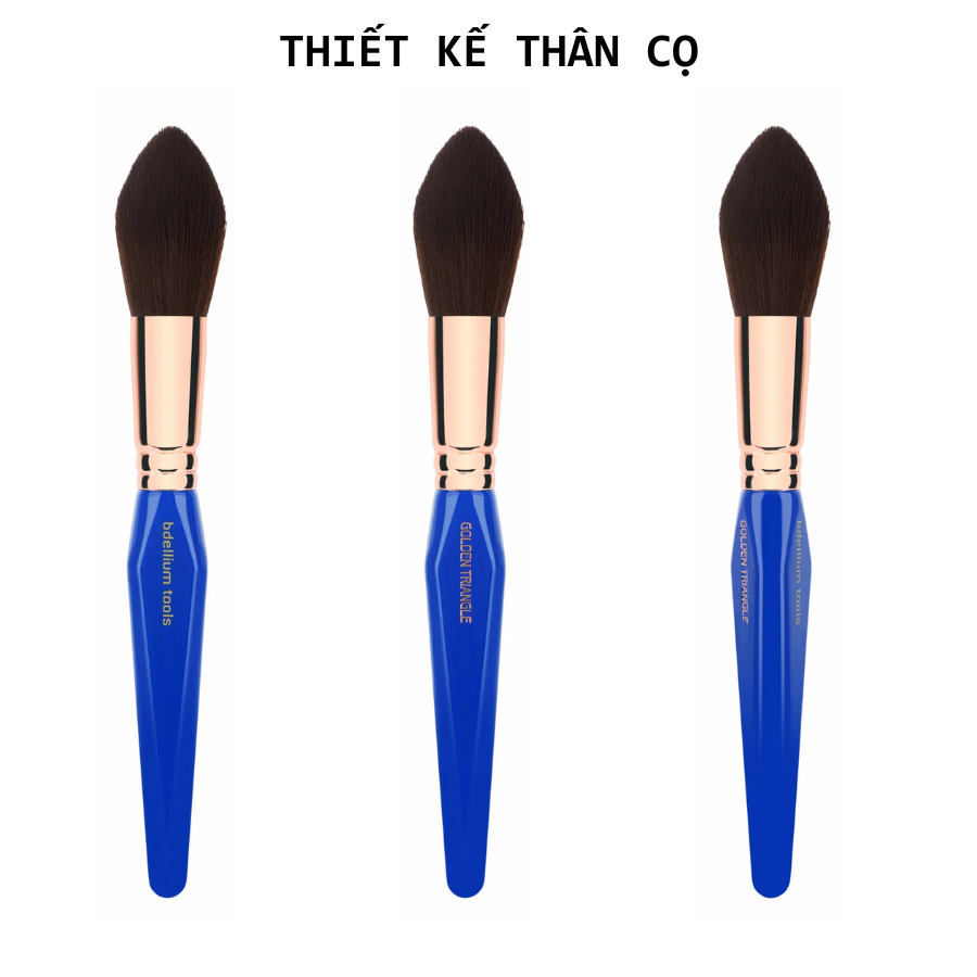 Cọ trang điểm phủ phấn và má hồng Bdellium Tools Tapered Powder B974